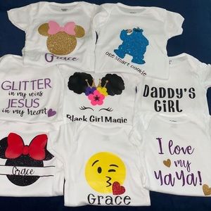 Customizable tee shirts